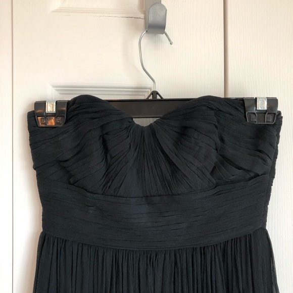 J.Crew black tie dress. - Picture 2 of 8